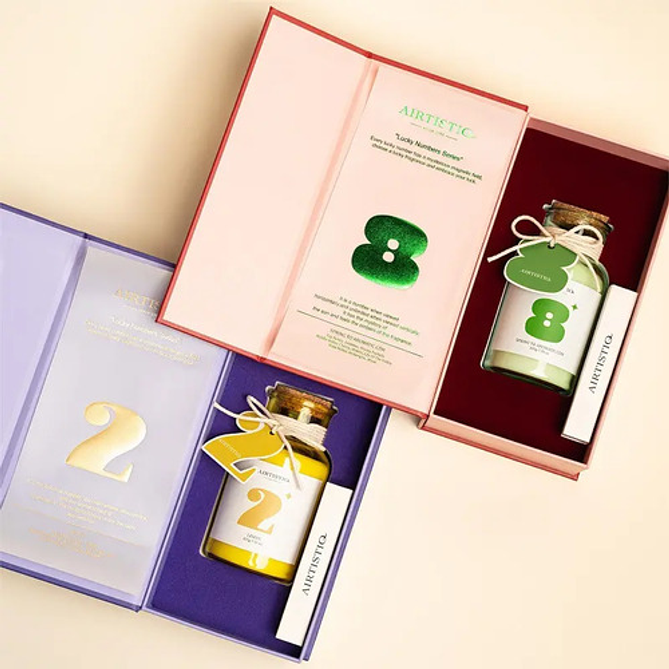 Vela Aromática 200g En Frasco Decoración Set De Regalo 19