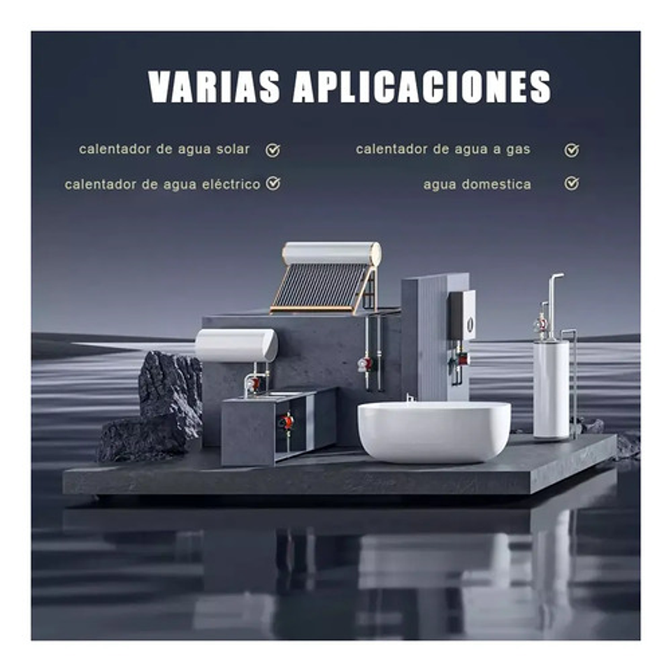 Bomba Calefont Aumenta Presion Agua Presurizadora Silenciosa 9