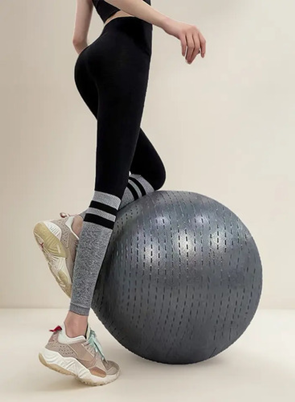 X3 Calza Leggins Mujer Deportivos Cintura Alta Para Gimnasio 1