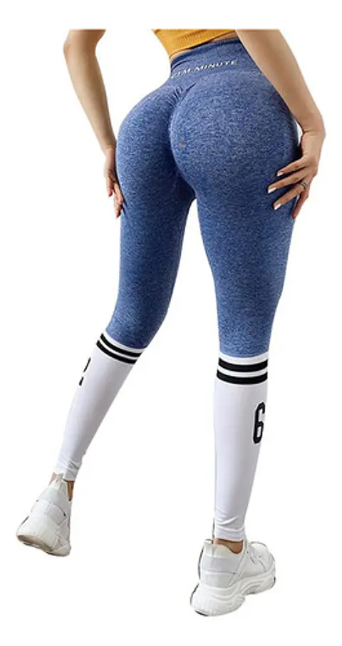 X3 Calza Leggins Mujer Deportivos Cintura Alta Para Gimnasio