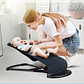 Silla Nido Mecedora Para Bebé Plegable Con Música Y Juguetes - Miniatura 9