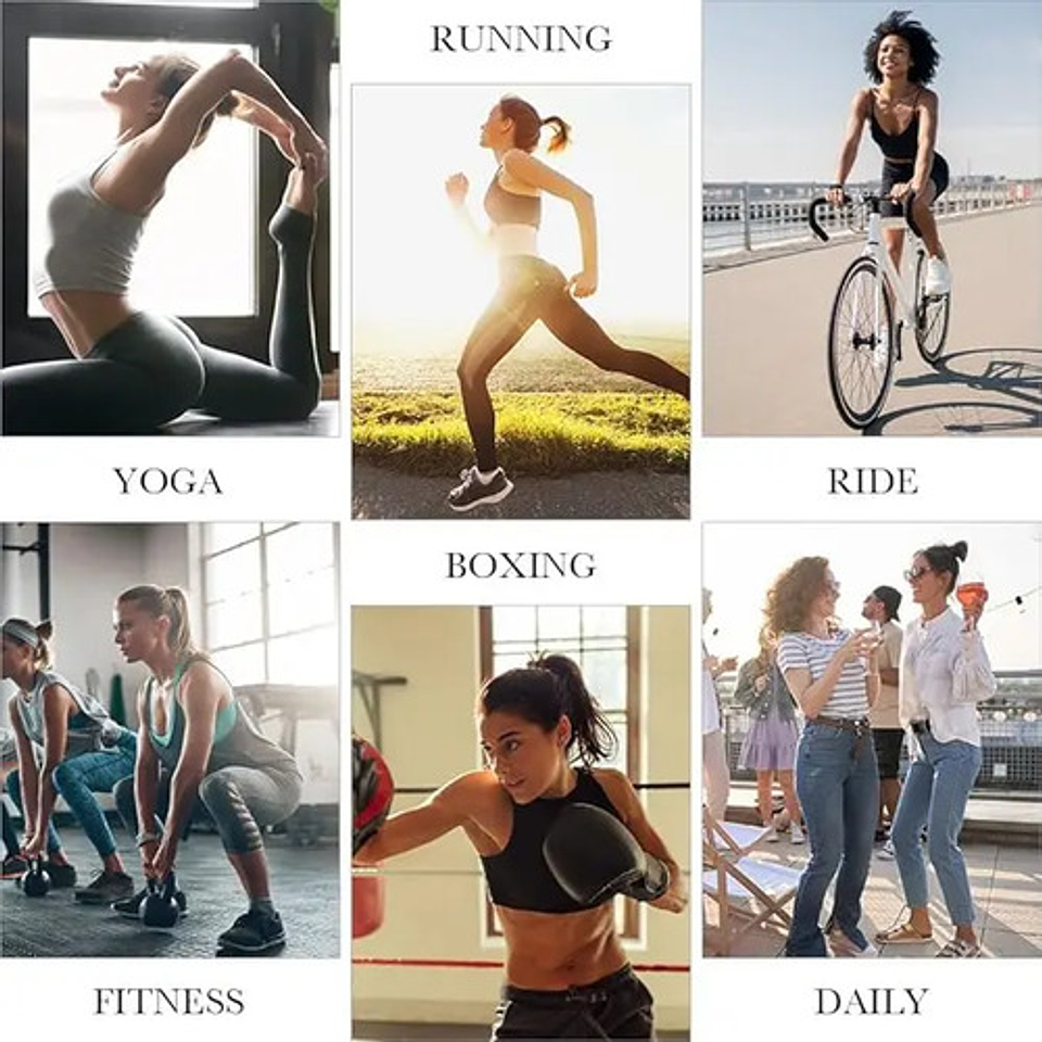 2x Conjunto Deportivo Mujer Short Y Peto Colores Gym Fitness 7