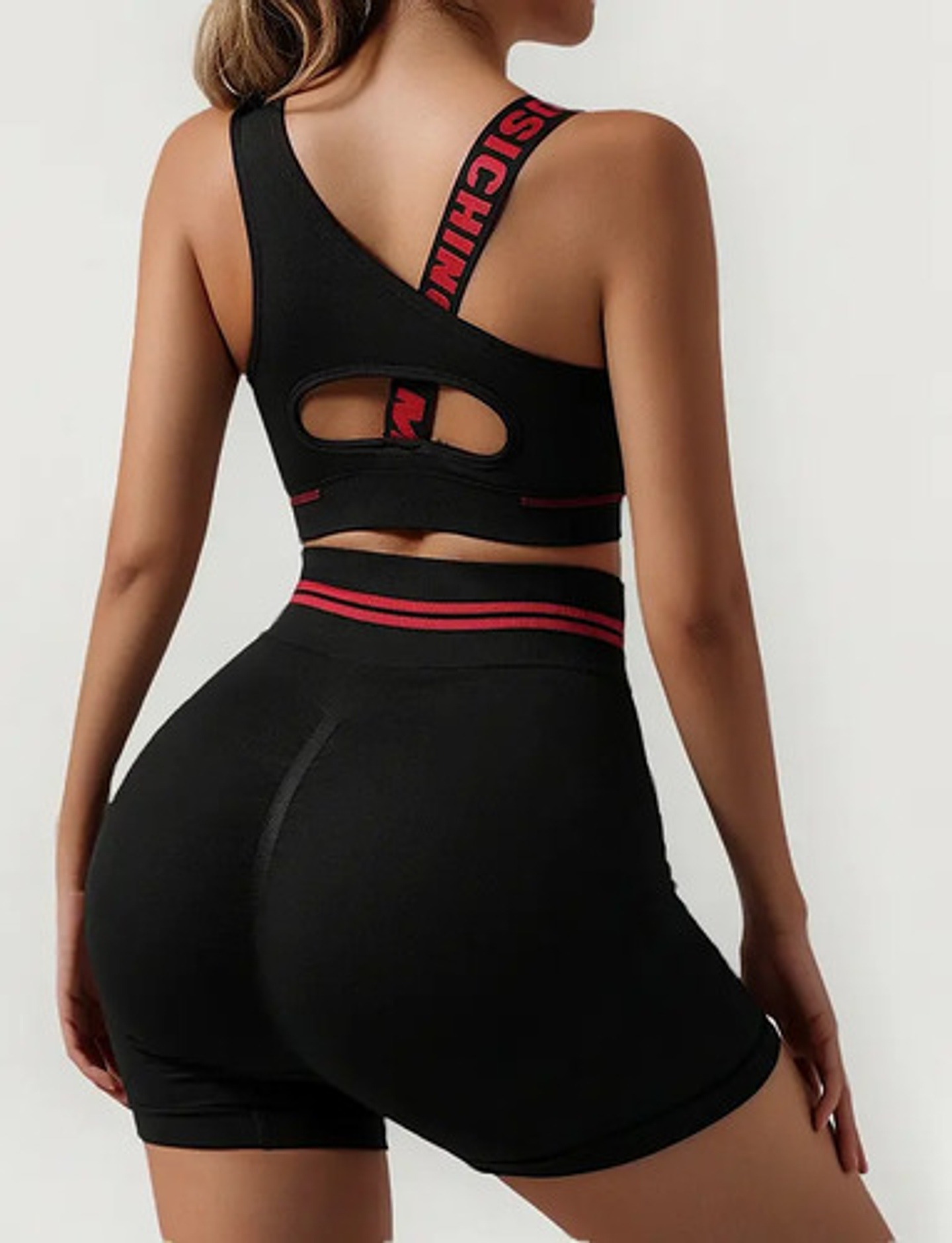 2x Conjunto Deportivo Mujer Short Y Peto Colores Gym Fitness 11