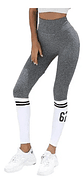 X6 Calza Leggins Mujer Deportivos Cintura Alta Para Gimnasio - Miniatura 2