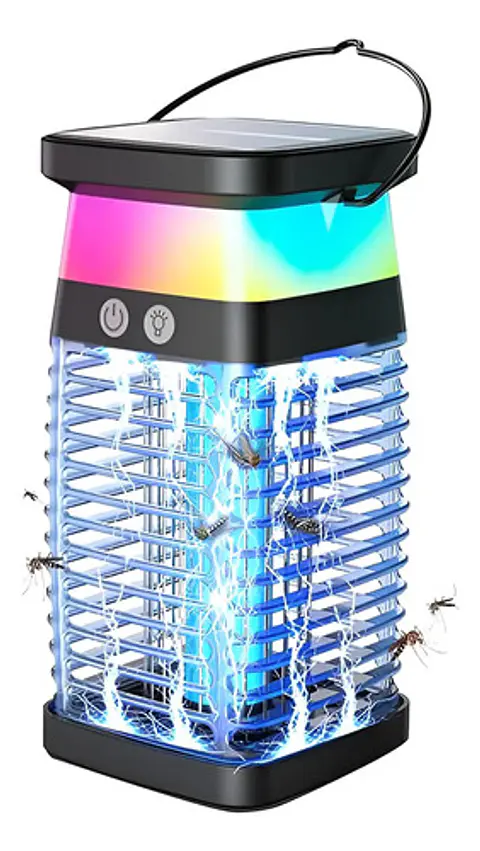 Lampara Uv Mata Mosquitos Zancudo Repelente Mosca Insecto
