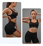 3x Conjuntos Deportivo Gym Yoga Short Levanta Gluteos - Miniatura 8