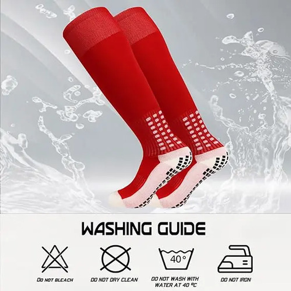 Pack 12 Medias Fútbol Deportivas Adulto Antideslizante Larga 3