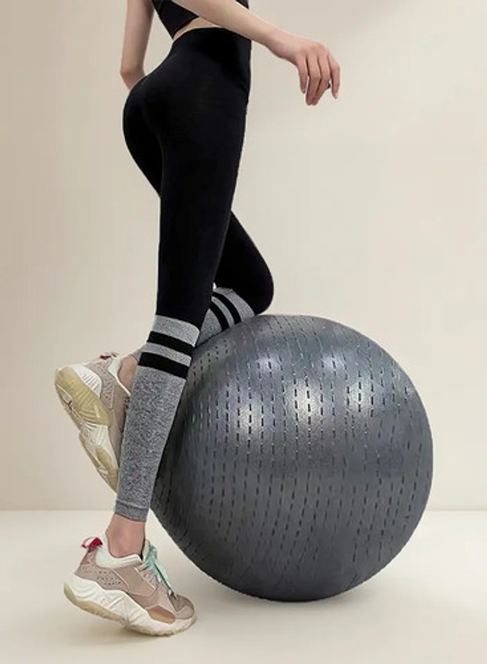 Pack 2 Leggins Mujer Deportivos Cintura Alta Para Gimnasio 1