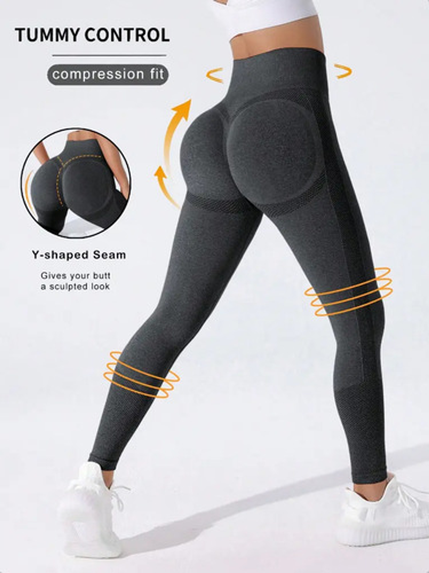 Calzas Leggings Modeladoras Push Up Deportivos Cintura Alta 18