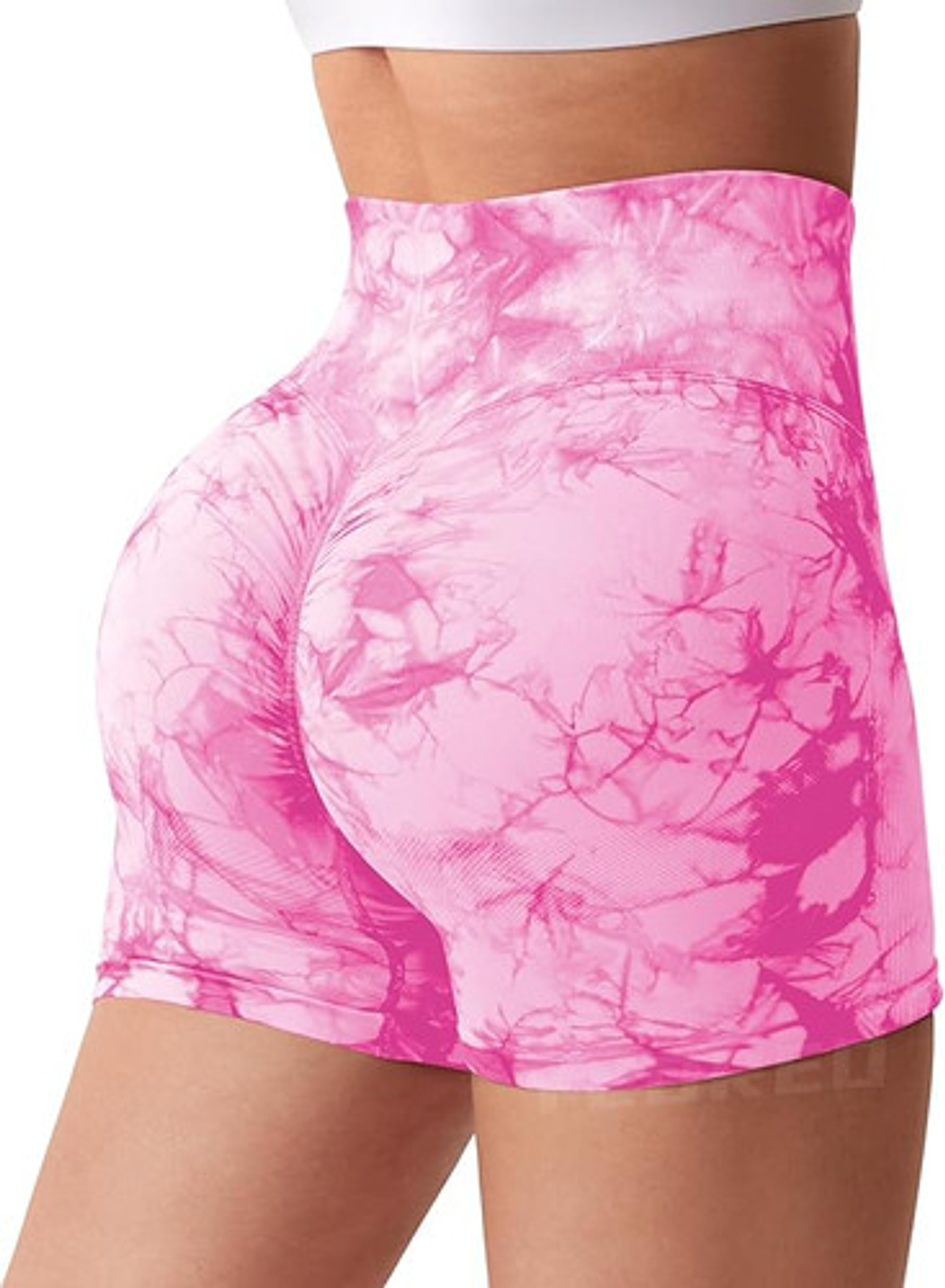 Pack 6 Short Mujer Calzas Cortas Tie Dye, Push Up Deportiva 7
