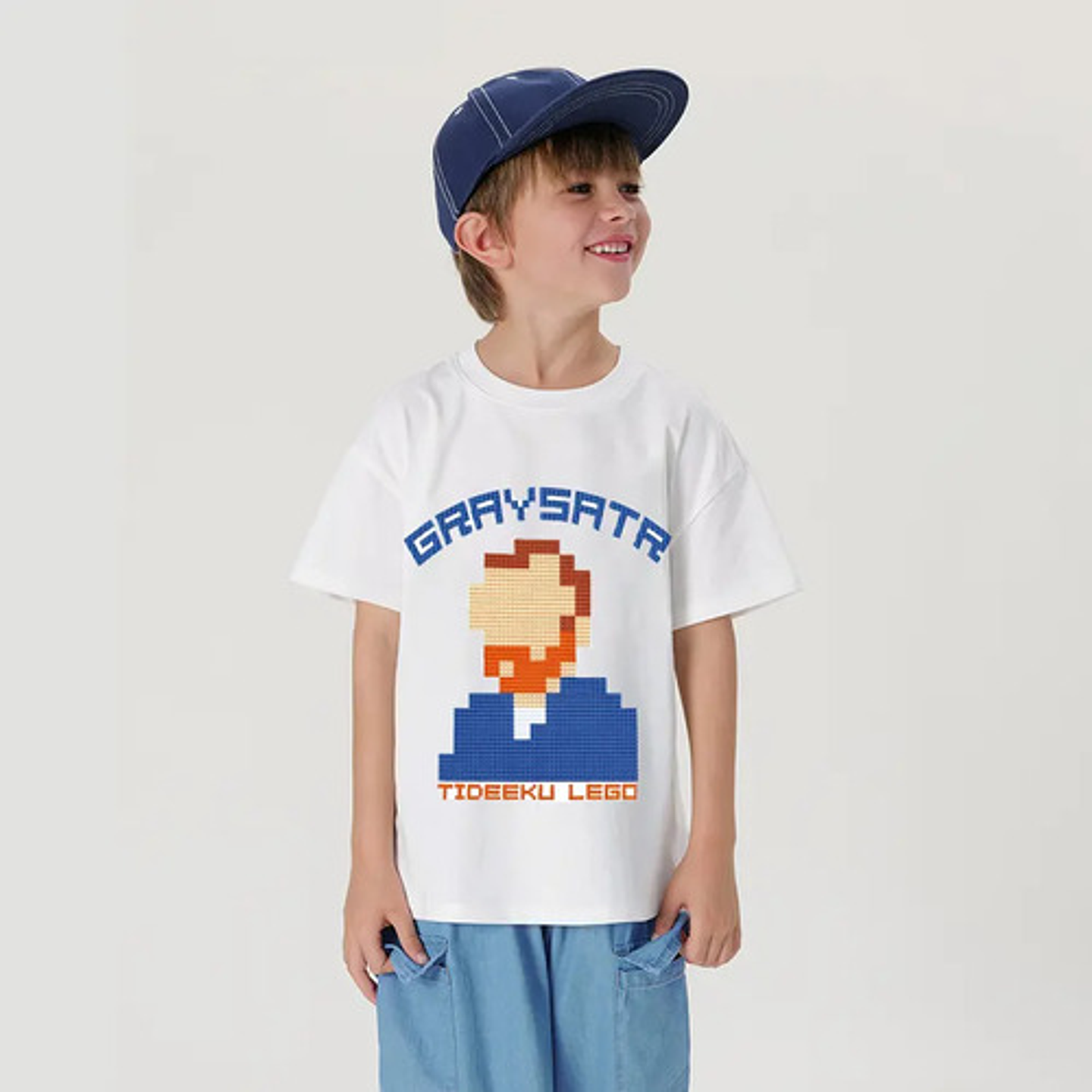 Pack 6 Polera 100% Algodón Para Niños Manga Corte Unisex 2