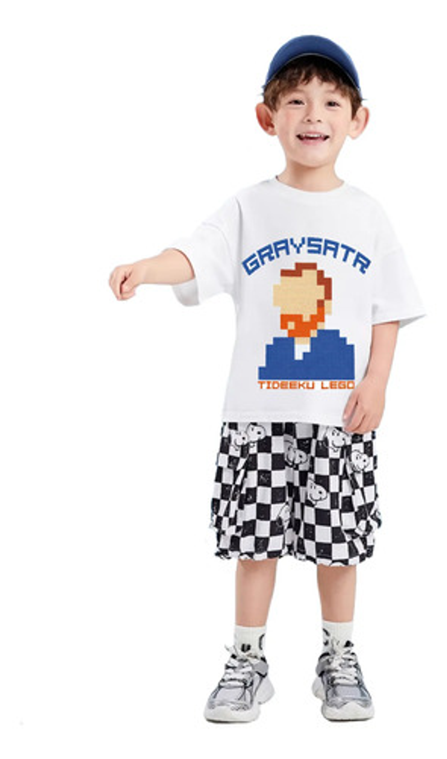 Pack 6 Polera 100% Algodón Para Niños Manga Corte Unisex 8