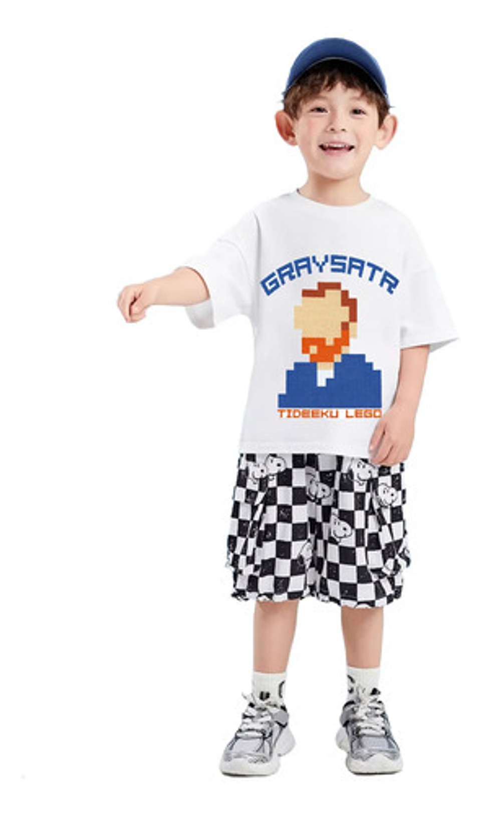 Pack 6 Polera 100% Algodón Para Niños Manga Corte Unisex 8