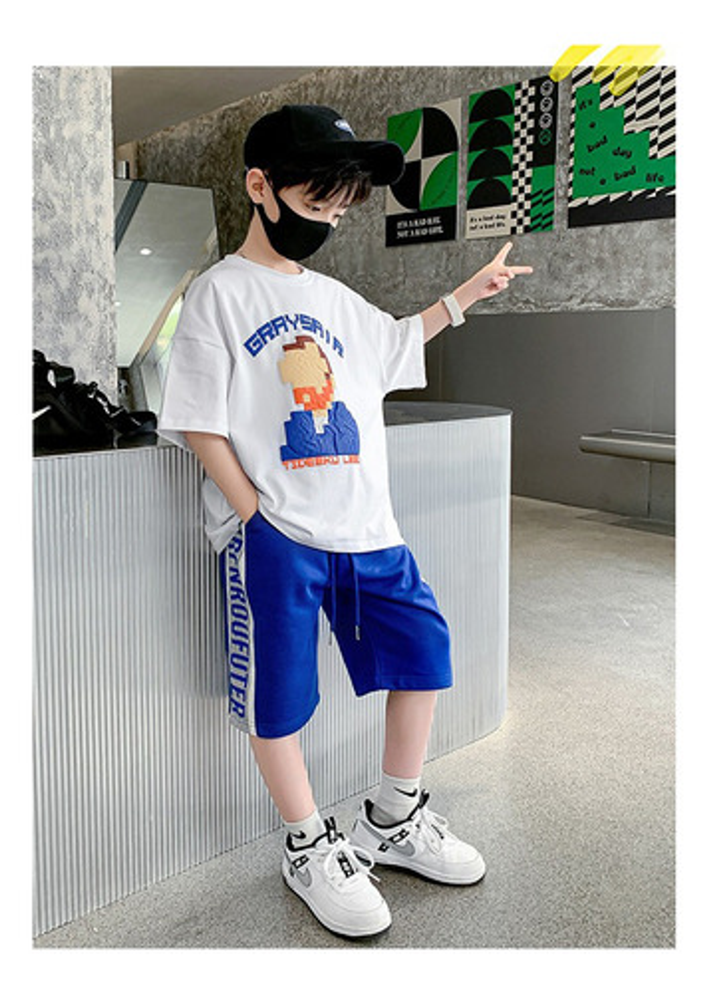 Pack 6 Polera 100% Algodón Para Niños Manga Corte Unisex 9