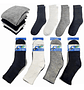 12 Pares Calceta Deportiva Hombre..media Caña.01 - Miniatura 1
