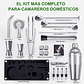 23 Piezas Cocktail Bartender Kit, Coctelera Profesional Utensilios De Bar, Cocteleras De Cóctel 750 Ml, Con Soporte De Acrílico Para Mezclar Bebidas, Hogar, Bar, Fiesta Plateado - Miniatura 3