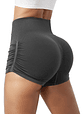 Pack 6 Shorts Mujer Verano Calzas Corta Fitness Cintura Alta - Miniatura 3