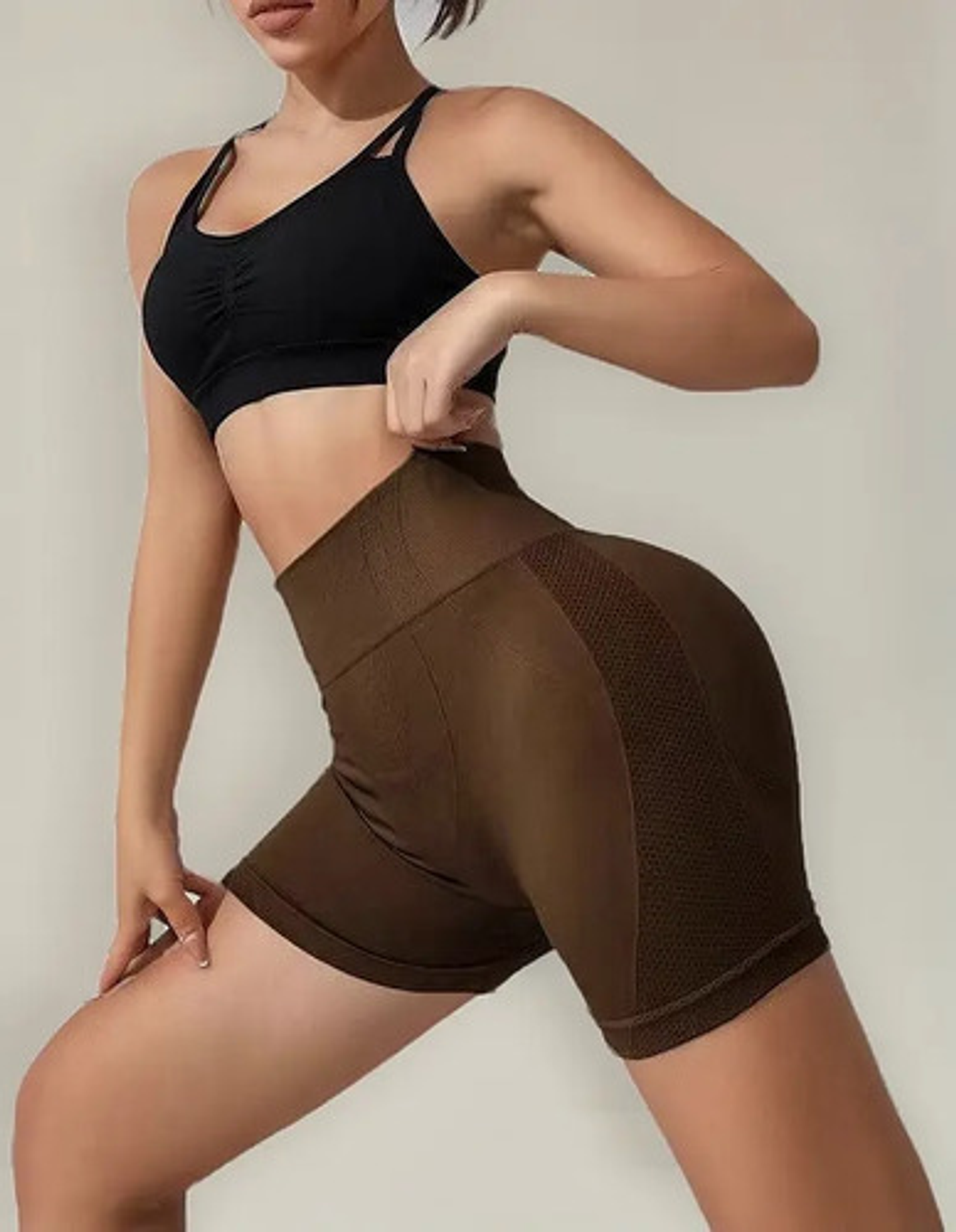 Pack 6 Shorts Mujer Verano Calzas Corta Fitness Cintura Alta 11