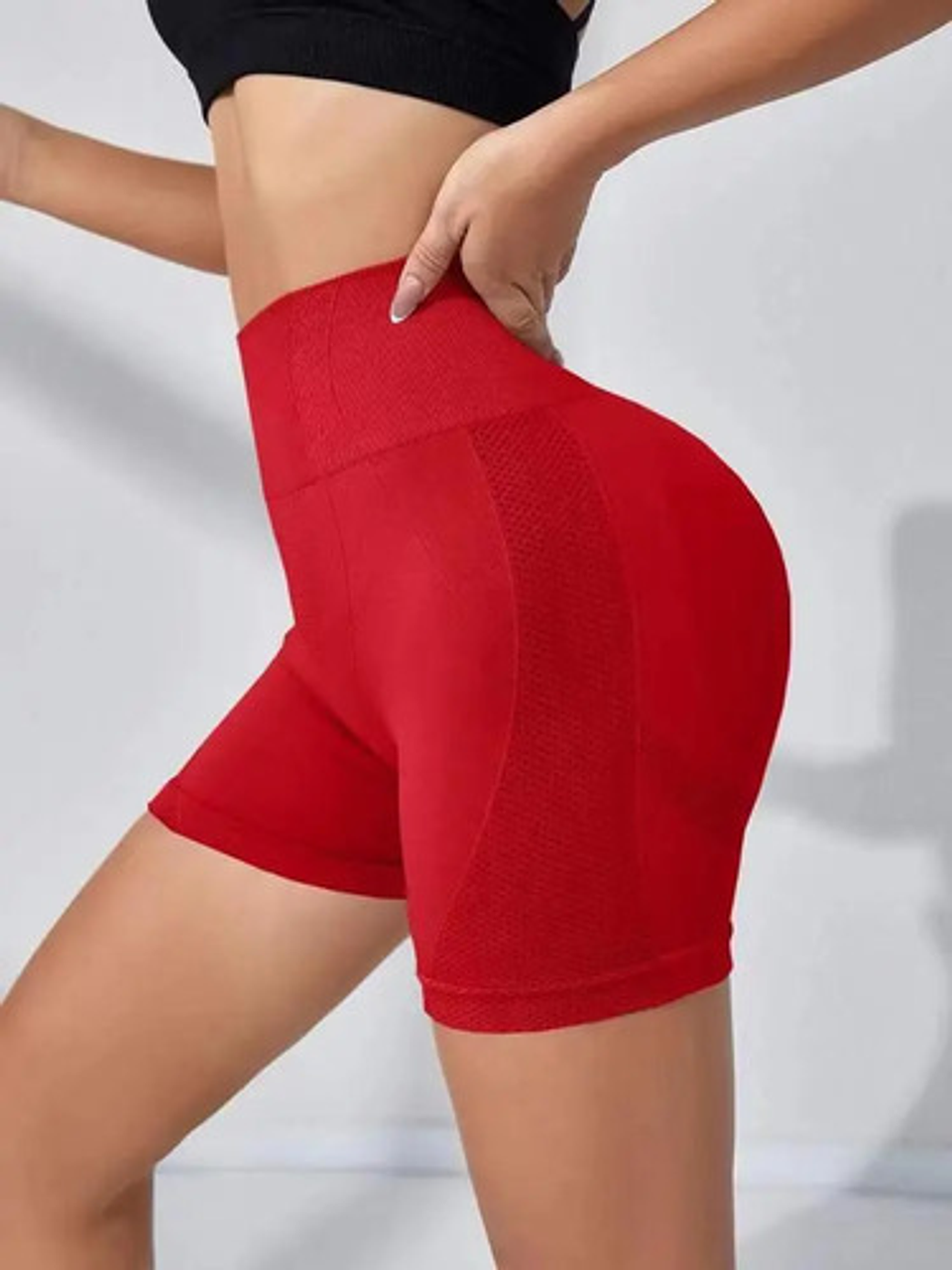 Pack 6 Shorts Mujer Verano Calzas Corta Fitness Cintura Alta 18