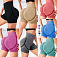 Pack 6 Shorts Mujer Verano Calzas Corta Fitness Cintura Alta - Miniatura 24
