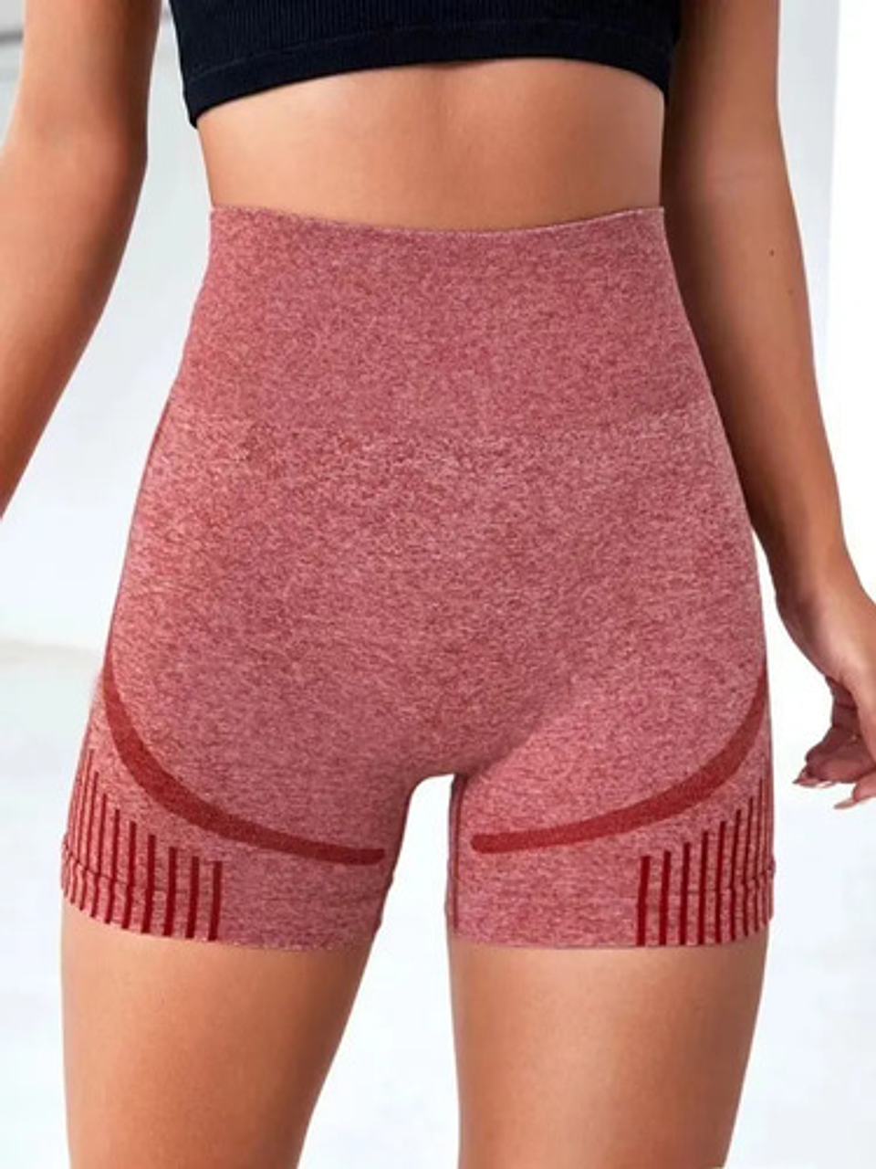 Pack 6 Shorts Mujer Verano Calzas Corta Fitness Cintura Alta 30