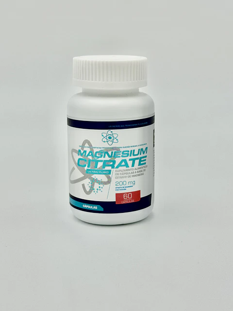 Citrato magnesio 200 mg 60 caps