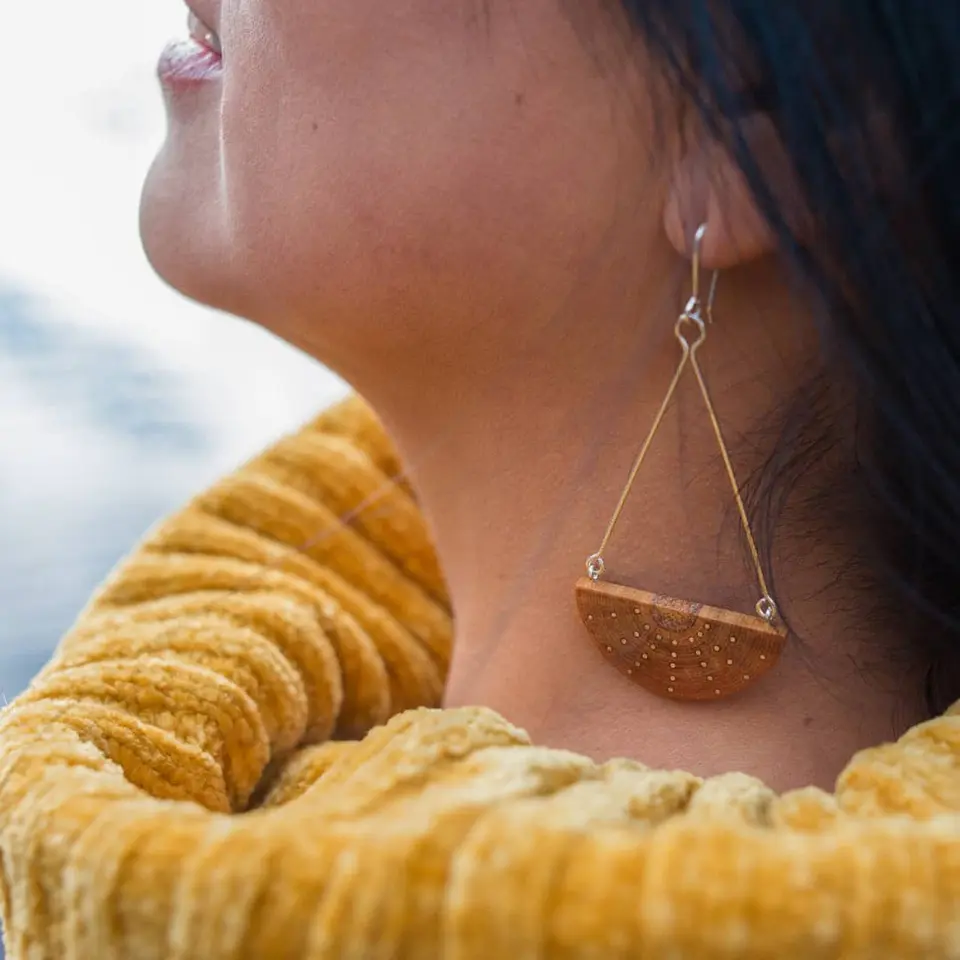 Aros de Picoyo y plata 1