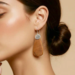 Aros de Picoyo y plata