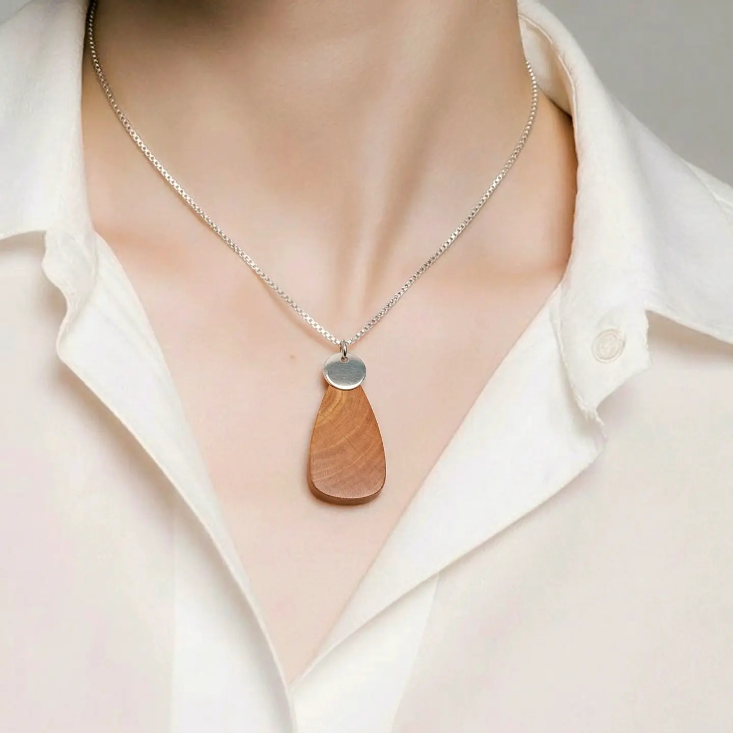 Colgante de Picoyo y plata 1