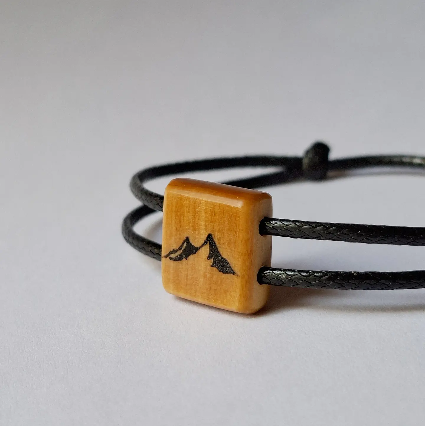 Pulsera Montaña de Picoyo y obsidiana 2