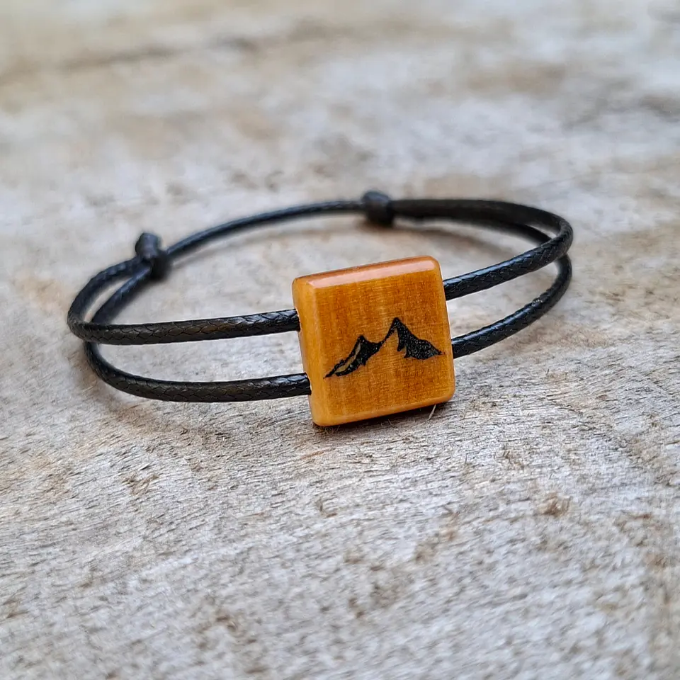 Pulsera Montaña de Picoyo y obsidiana 3