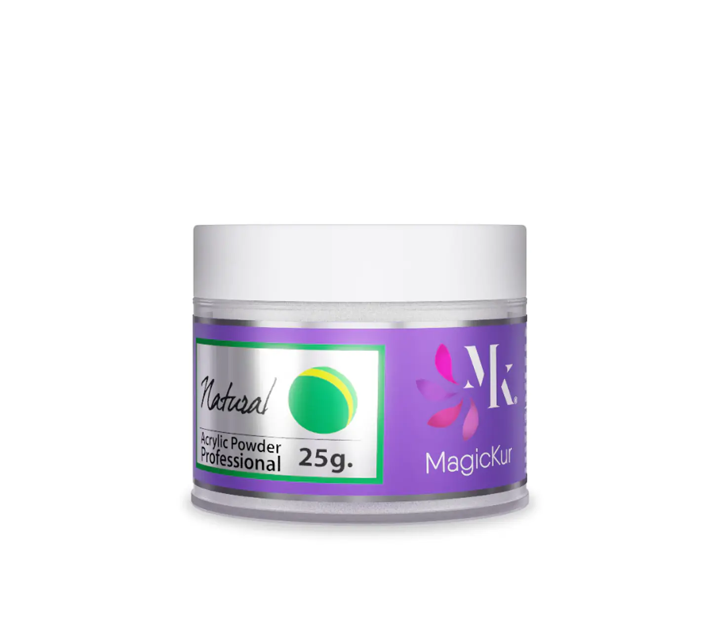 Polvo acrilico natural 25 g magickur 1