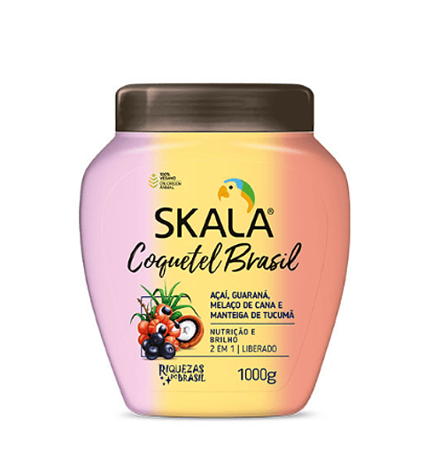 Skala máscara coquetel brasil 1000 g