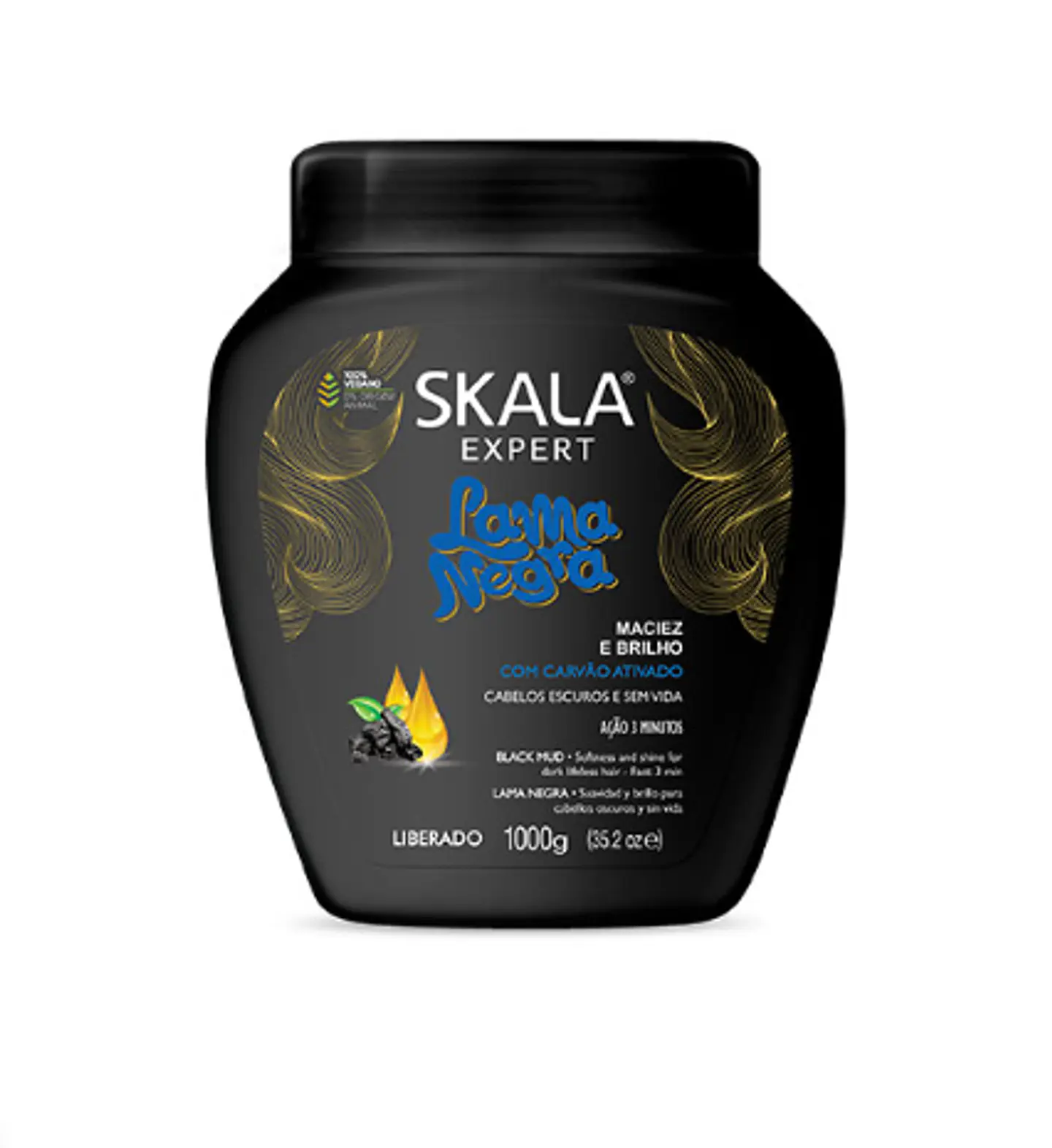 Skala máscara  lama negra 1000 g.  1