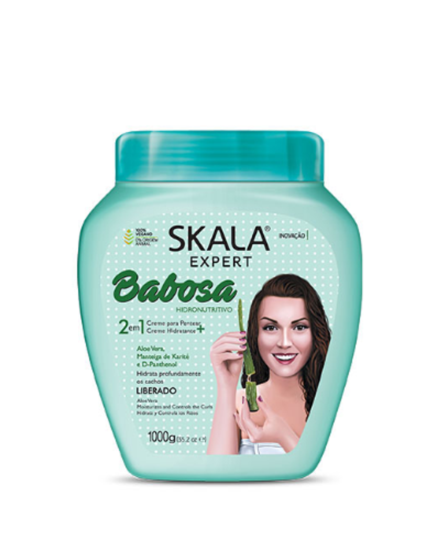 Skala máscara babosa aloe vera 1000 g.  1
