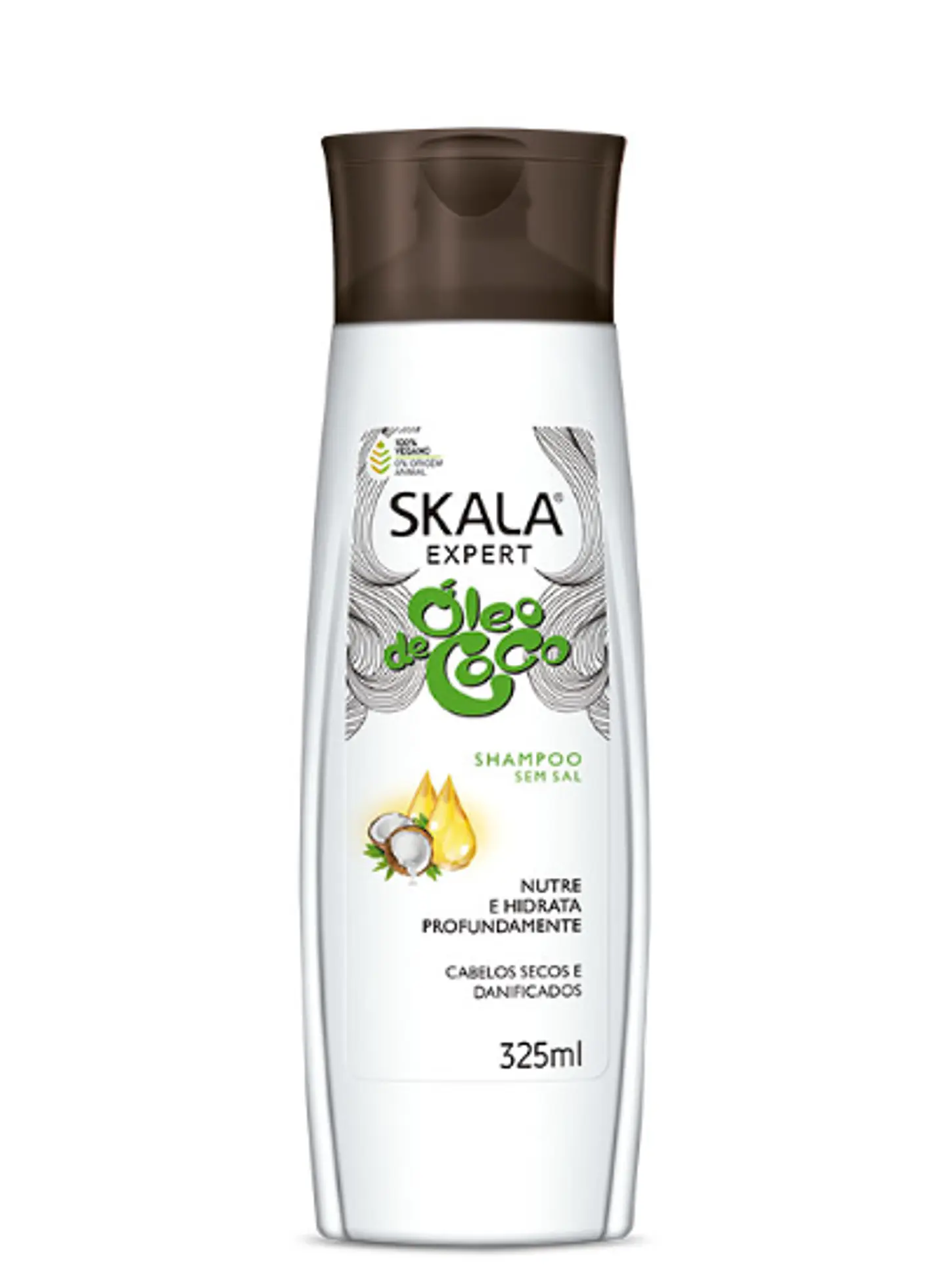 Skala shampoo  oleo de coco 325ml 1