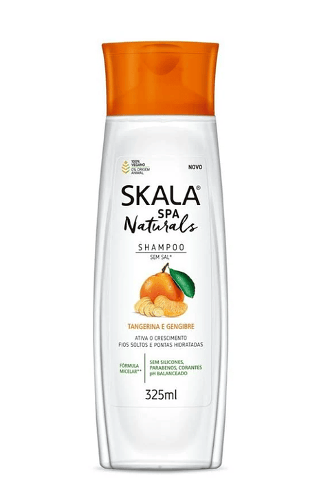 Skala shampoo mandarina y gengibre 325 ml