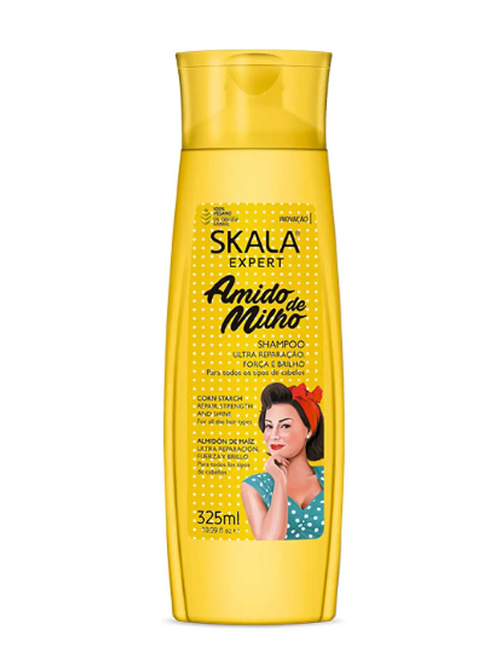 Skala shampoo amido de milho   325 ml 1