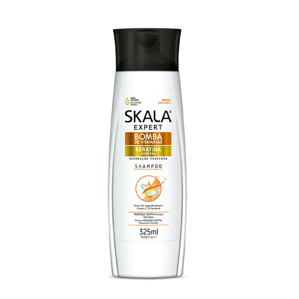 Skala shampoo bomba de vitaminas keratina 325 ml