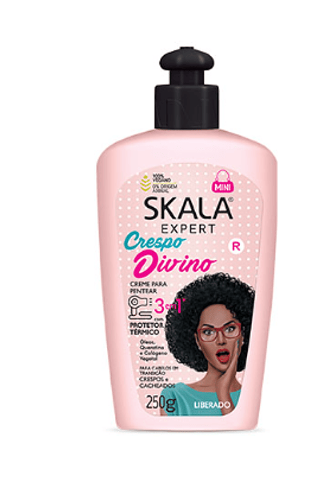 Skala crema para peinar crespo divino 250g. 