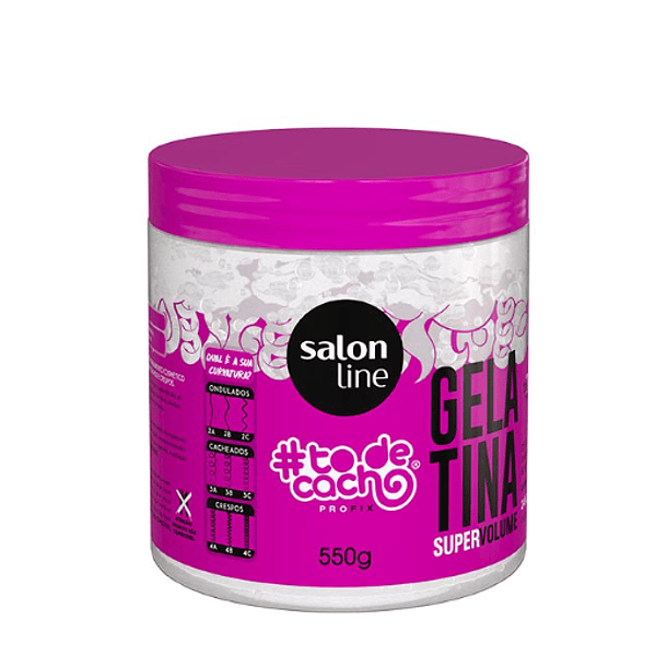 Salonline todecacho gel volumen   550 g