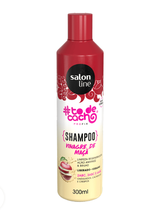 Salonline #to de cacho shampoo vinagre manzana 300 ml