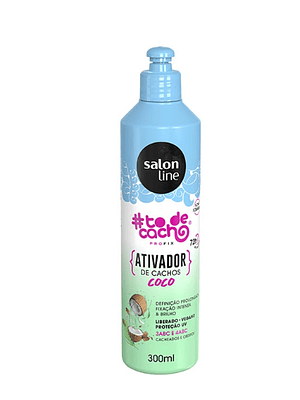Salonline todecacho activadorde rulos coco 300 ml