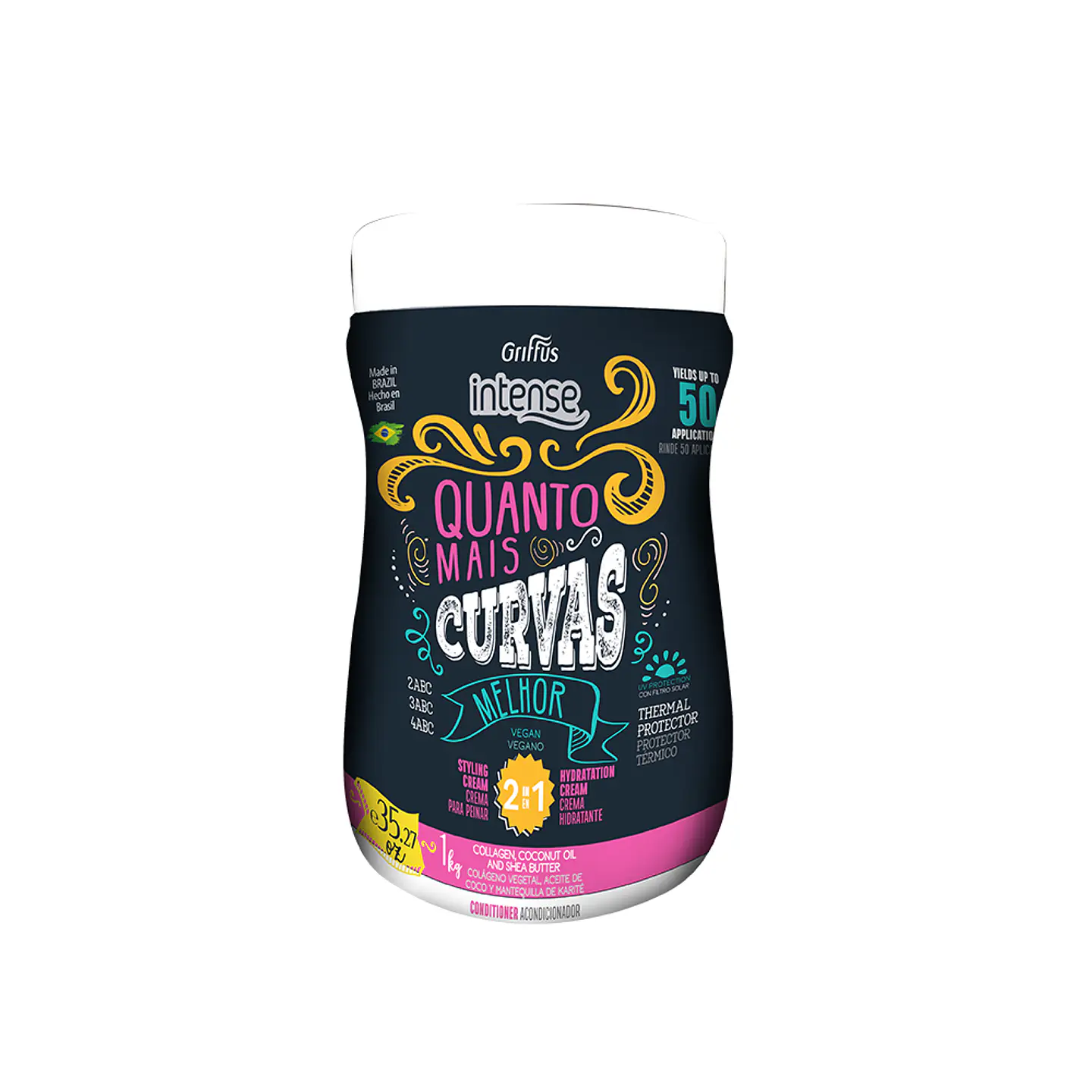 Griffus mascara quanto mais curva 1000 ml 1