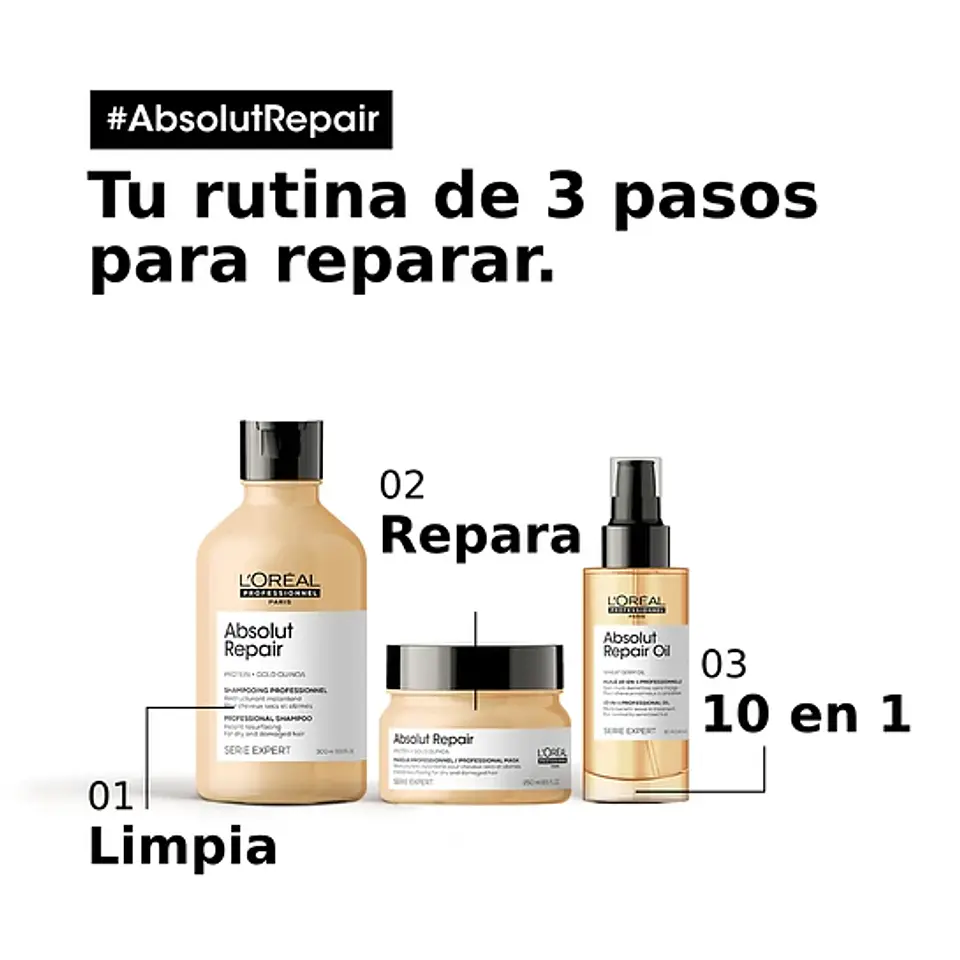 Loreal expert absolut repair máscara 2021 250ml 3