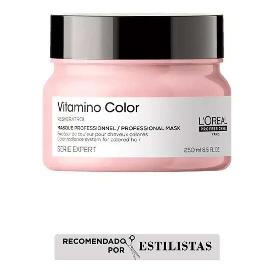 Loreal expert vitamino color 2021 máscara 250ml 1