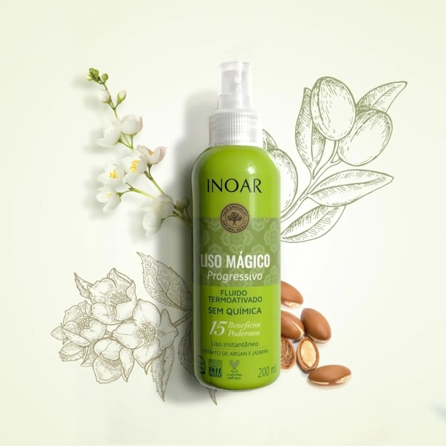 Inoar liso magico progresivo 200 ml. 1