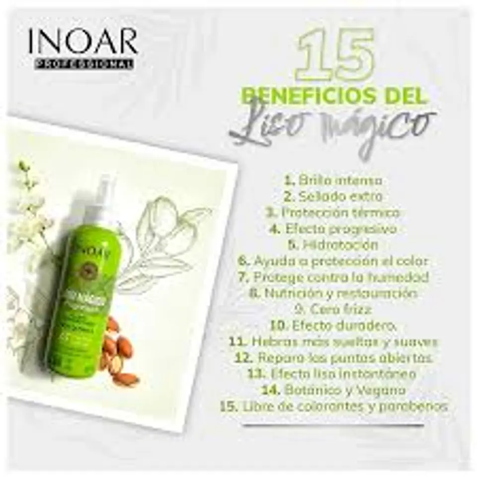 Inoar liso magico progresivo 200 ml. 2
