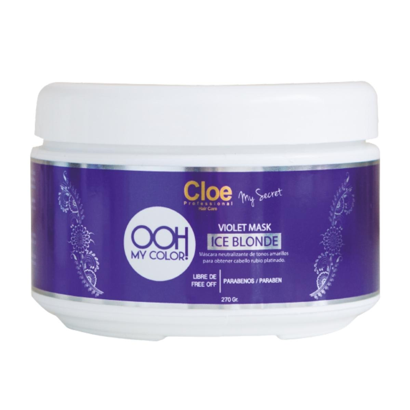Cloe ooh my color violet máscara 270g 1