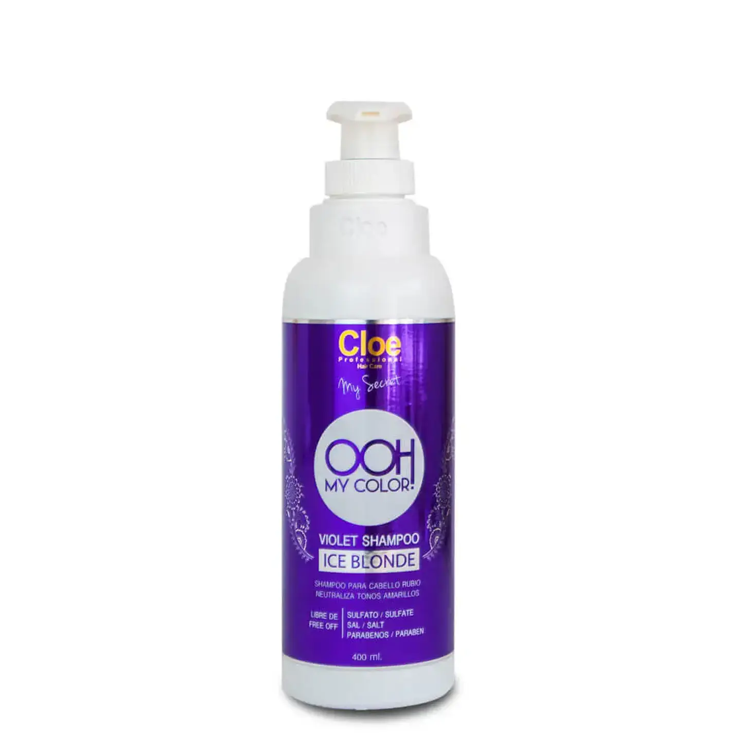 Cloe ooh my color violet shampoo 400 ml 1